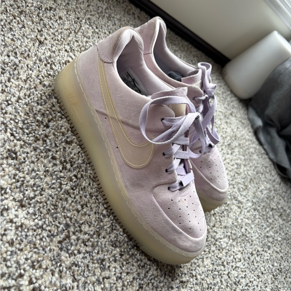 Women's Lavender Nike Air Force 1